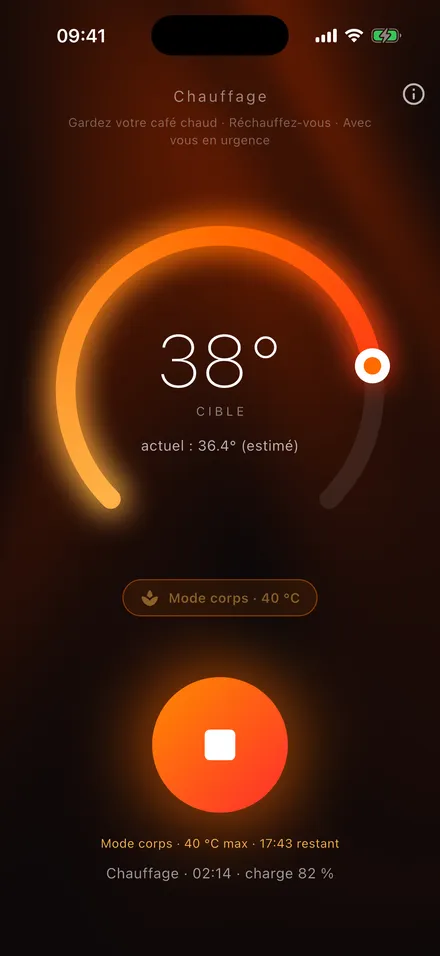 Café chaud, fini le froid