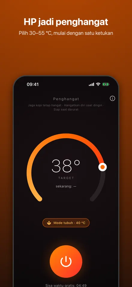 HP jadi penghangat