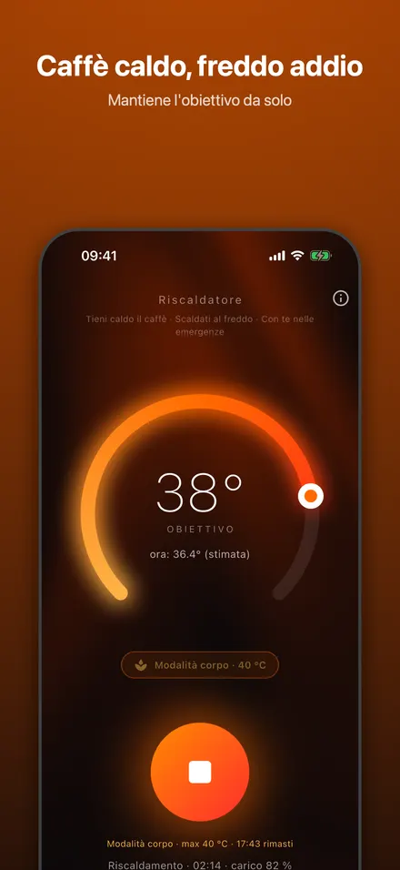 Caffè caldo, freddo addio