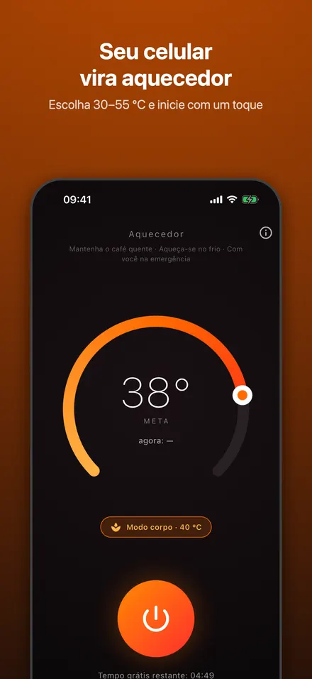 Seu celular vira aquecedor